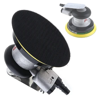 5 inch Pneumatic Grinder Random Orbital Pneumatic Sander Circular Air Polish Grinder Vacuum Eccentric Polishing Machine Tools