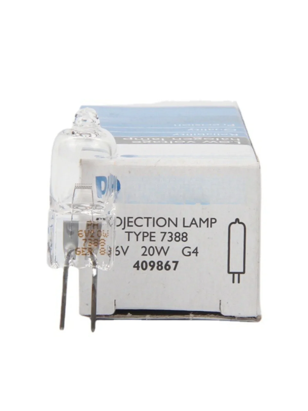 7388 6V20W CX21/CX22 CH20 Bombilla para microscopio