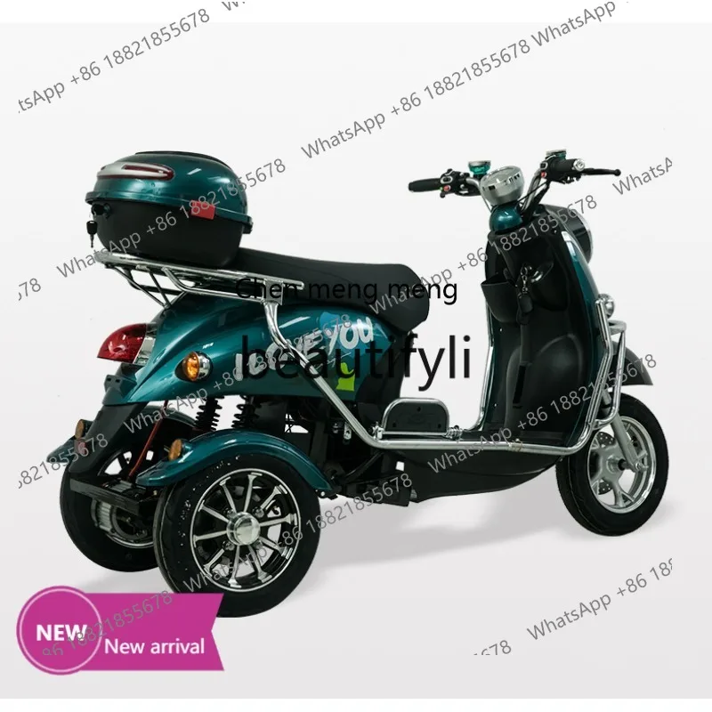 

x Three-wheel Electric Bicycle for Men and Women, Electric Scooter for Home Use, Elderly Mobility Vehiclex