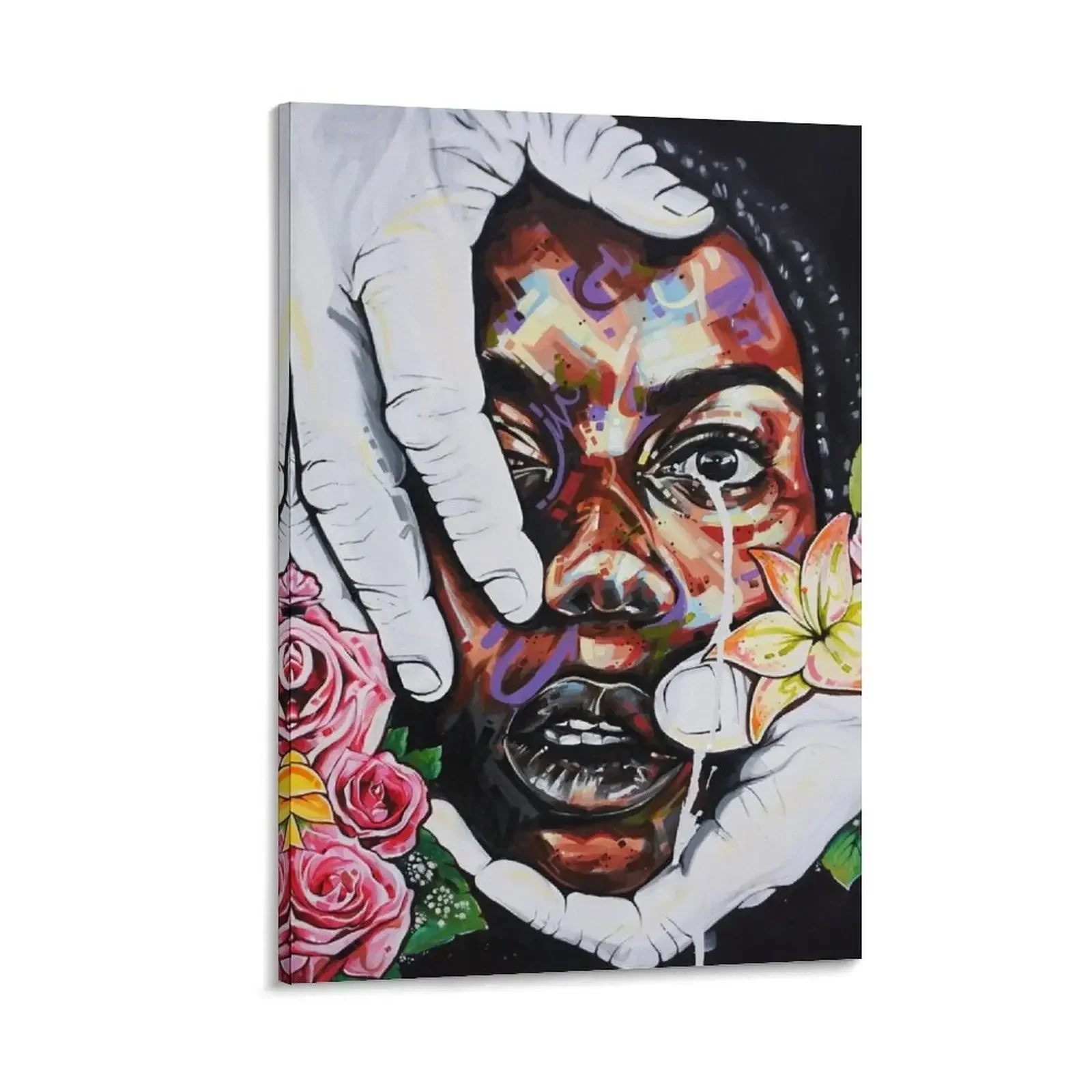 

Beauty in Corrupted hands Canvas Painting Wall posters Decoration for bedroom aesthetic room