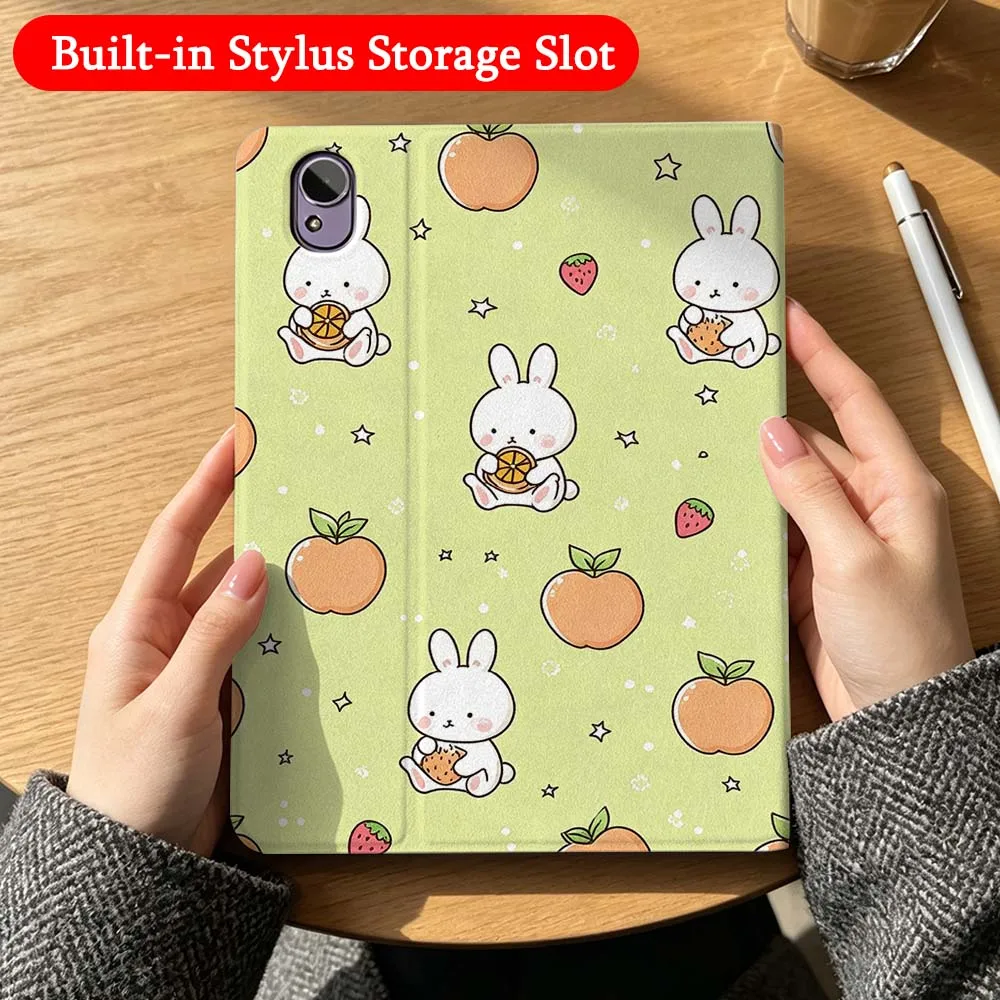 Luxury Cat Dog Pig Case For Huawei Matepad M6 10.8 11 11.5S Pro Air SE Honor Tab 8 9 10 V9 X8 X9 X10 Magic Pad GT 2 3 Tablet