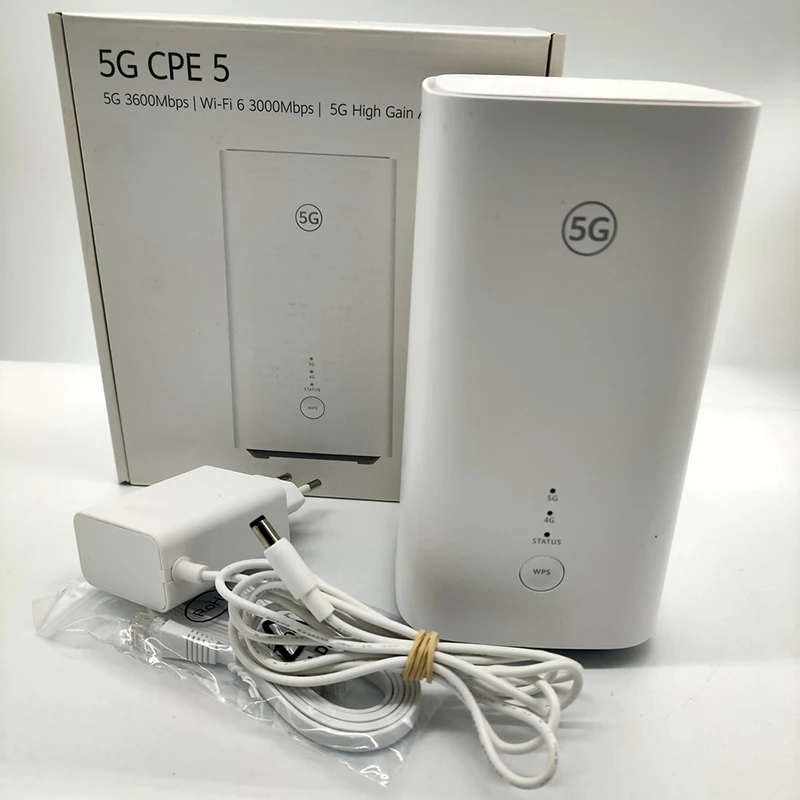 Brovi 5G CPE 5 H155-381 Wi-Fi 6 3000Mbps 128 WiFi Users 5G 4G LTE Sim Card Portable Wireless Router For HUAWEI