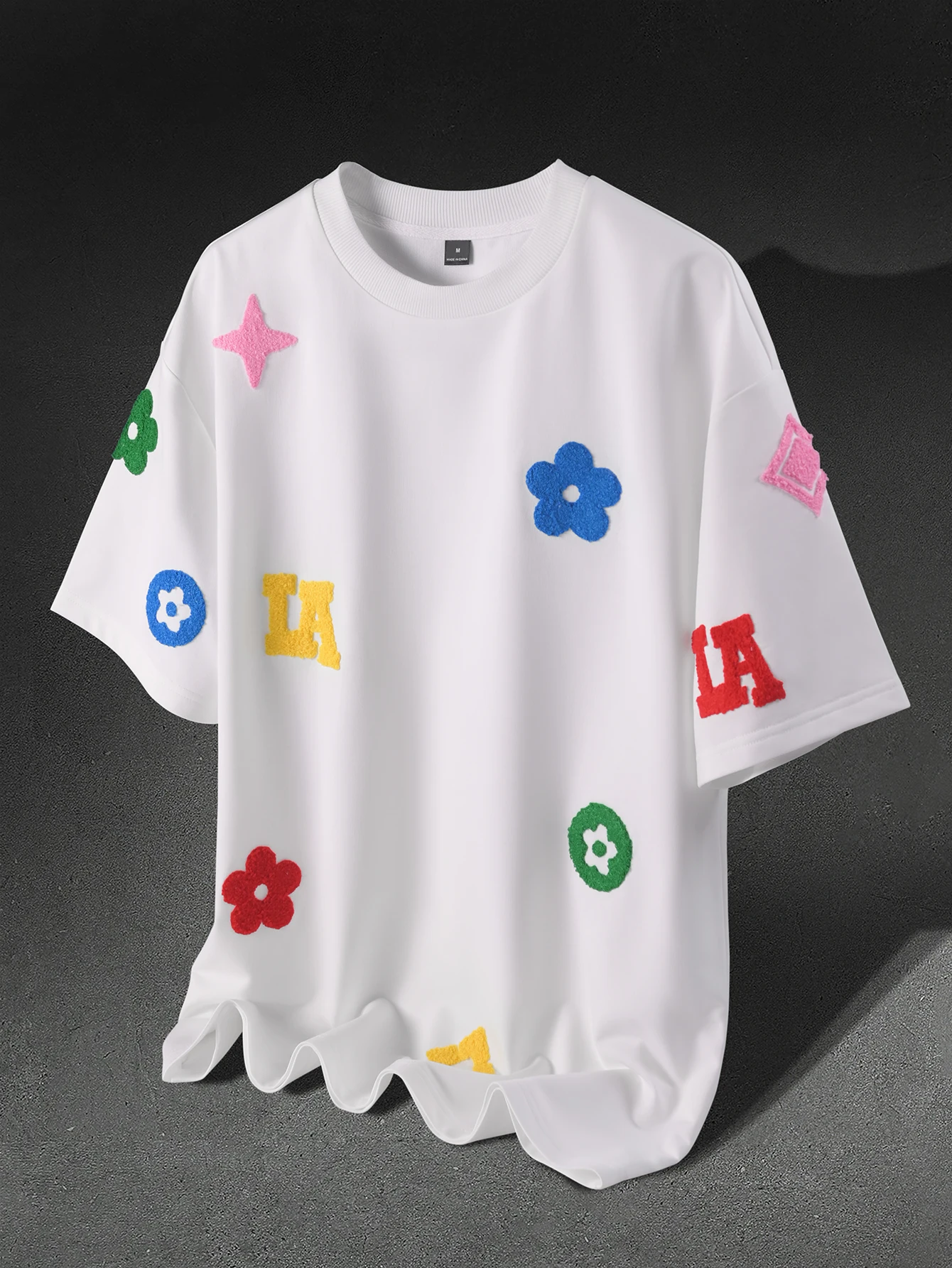 Streetwear Brand La - Camiseta Oversized Masculina Y2K Streetwear com