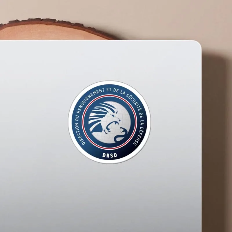 DGSD-Danemark ge de sécurité du ministère de la défense, autocollants militaires, pour ordinateur portable, résistant à l'eau, pour casque, pichet, valise