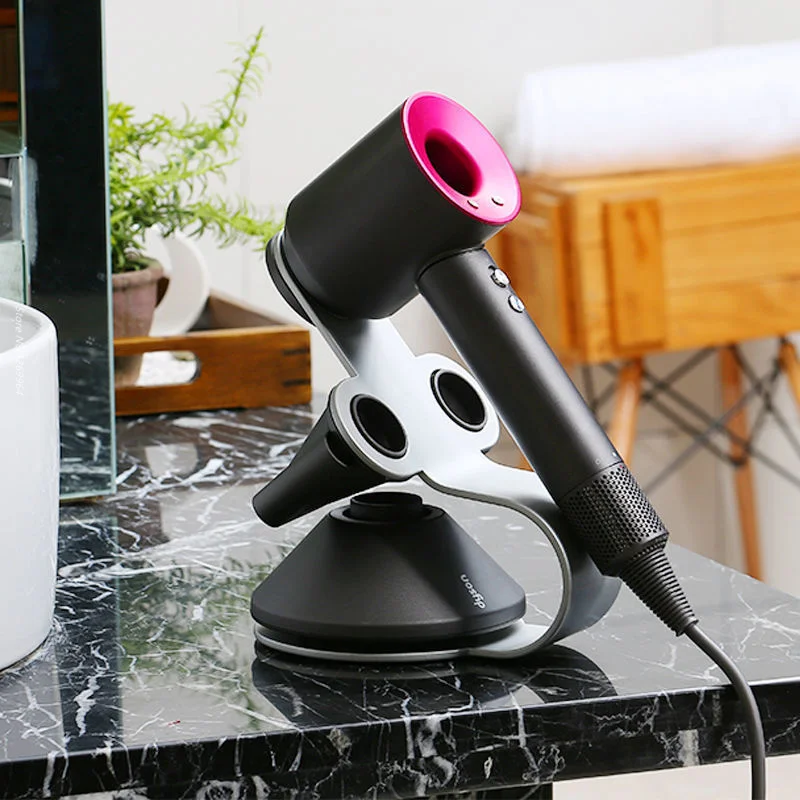 

Desktop Holder Stand for Dyson Hair Dryer Holder Multi-function Holder Bracket Super Magnetic Storage Rack Bathroom Tools