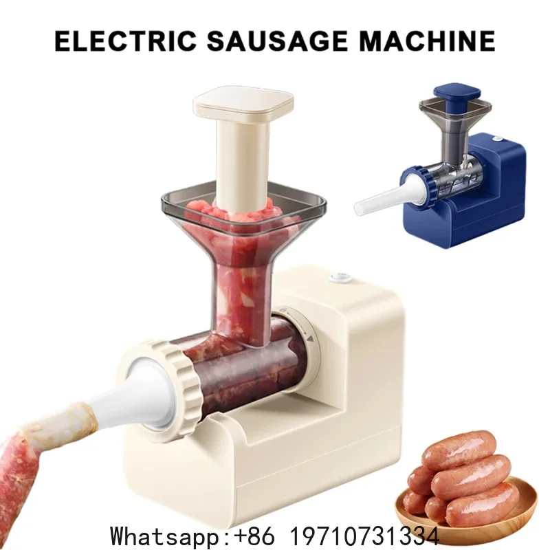 

New Electric Sausage Machine for Household and Commercial Use, Fully Automatic Tool Sausage Machine 220V