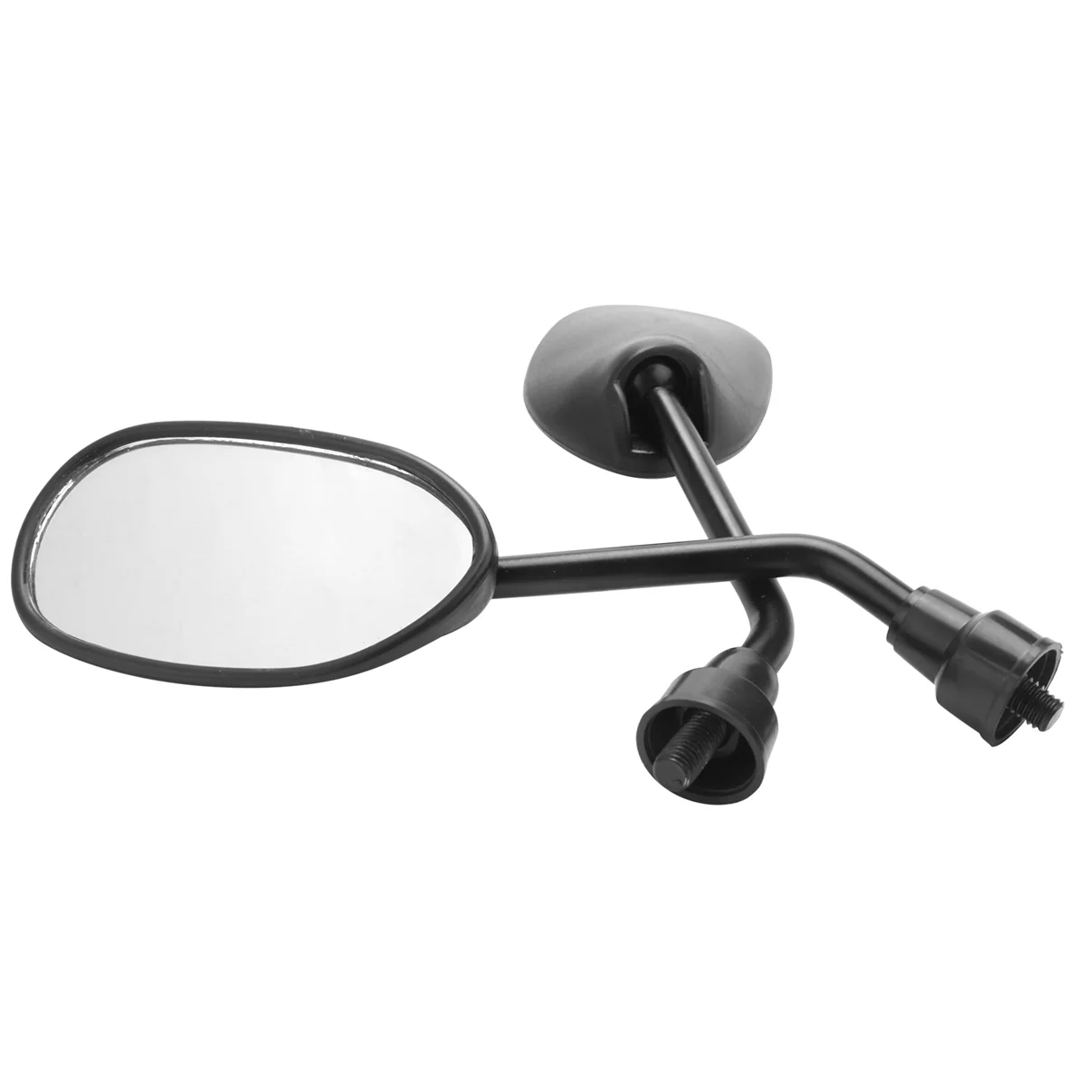 

Прочная пара зеркал заднего вида для мотоцикла, скутера, винт протектора 8 мм M8, регулируемое вращение