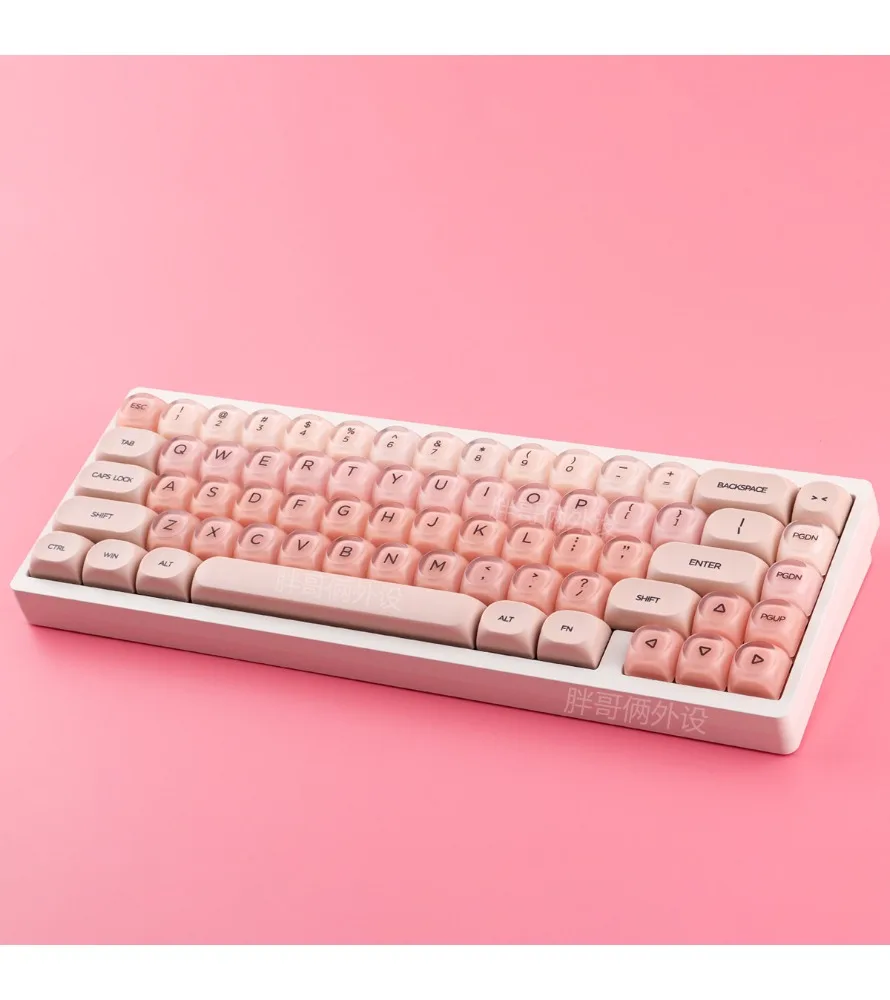 Small full set of boxes suitable for a variety of mechanical keyboards liquid foundation keycaps semi-permeable matte PBT
