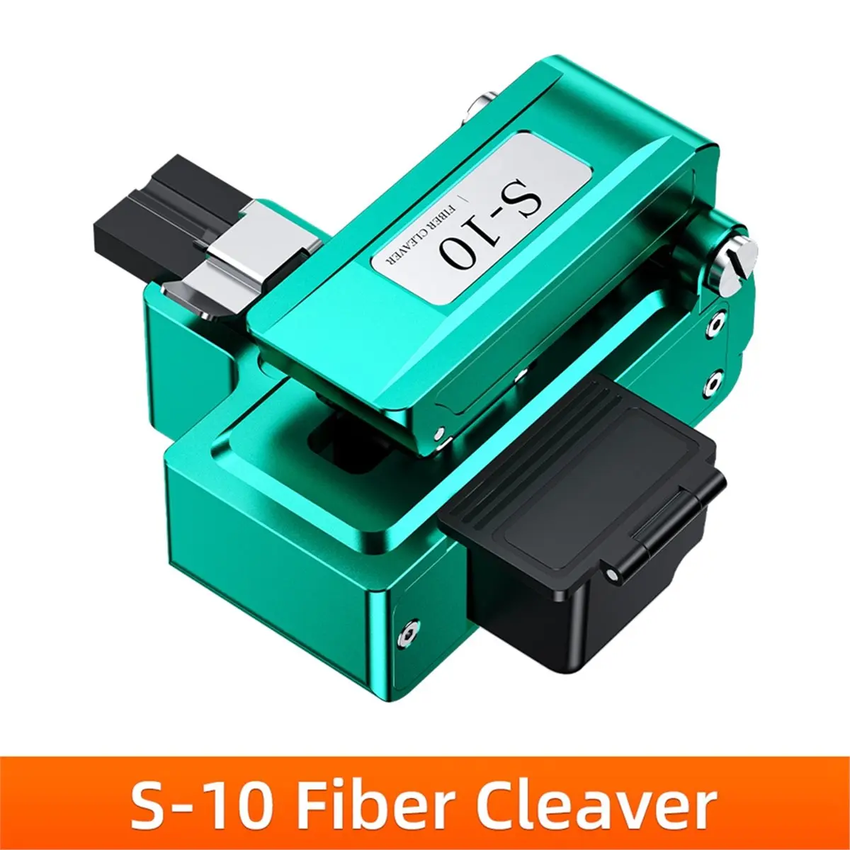 DT[Set of ]D1091-S-10 Fiber Cleaver Hot Melt Cold Weld Fiber Cutting Fiber Optic Cable Cutter Auto Blade Return Fiber Cleaver B