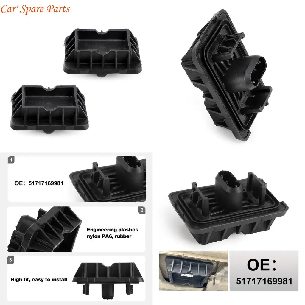 

Y4UA Under Car Jacks Lift Jacking Point Support Pad PlugBlock Cover for 1 3 4 6 F20