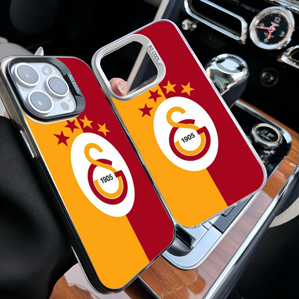 Epc G-Galatasaray 1905S Phone Case IMD Phone Case For IPhone 16 15 14 13 12 11 Pro Max Plus Color Silver Cover