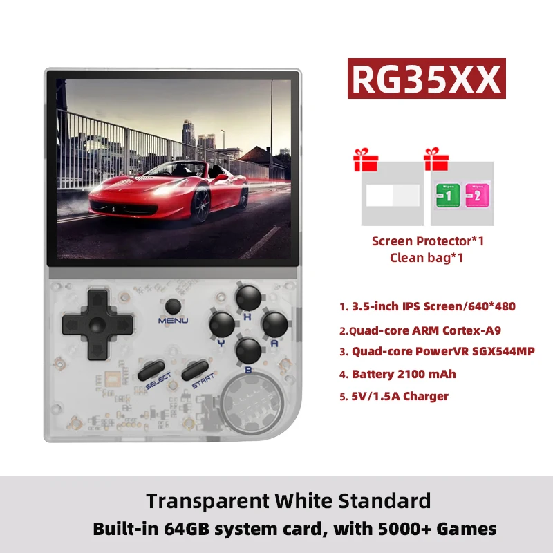 RG35XX White T