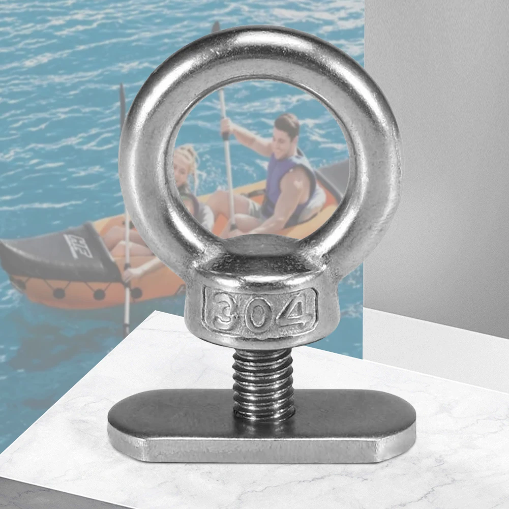 الفولاذ المقاوم للصدأ 2 قطعة المسار جبل كاياك التعادل أسفل العيينة كاياك السكك الحديدية العيينة التجديف تصاعد استبدال عدة لملحقات قوارب الكاياك