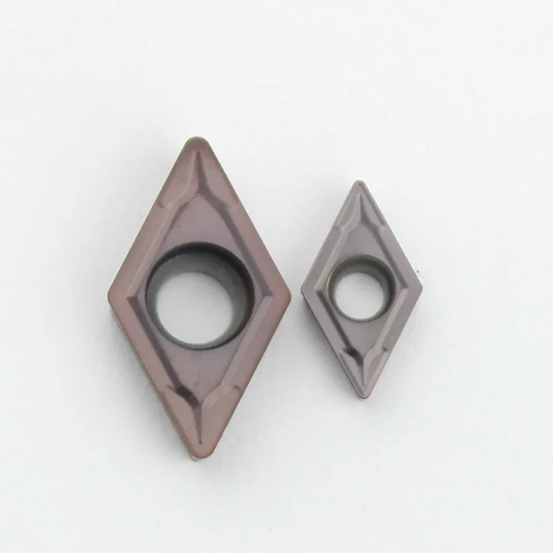 

10 шт./лот, вставки для токарных станков с ЧПУ, угол 55 градусов, внутренние расточные вставки, лезвие DCMT11T3 DCMT0702