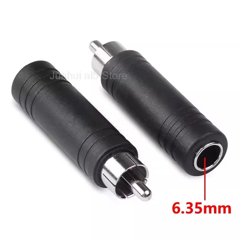 6.5mm/3.5mm Conversion Head Rca Revolving Mother Extension Speaker Adapter For Mono Audio Plug B5