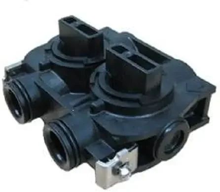 Fleck 5600 SXT Whole House Water Softener 48,000 Grains Ships Loaded with Resin in Tank, Black