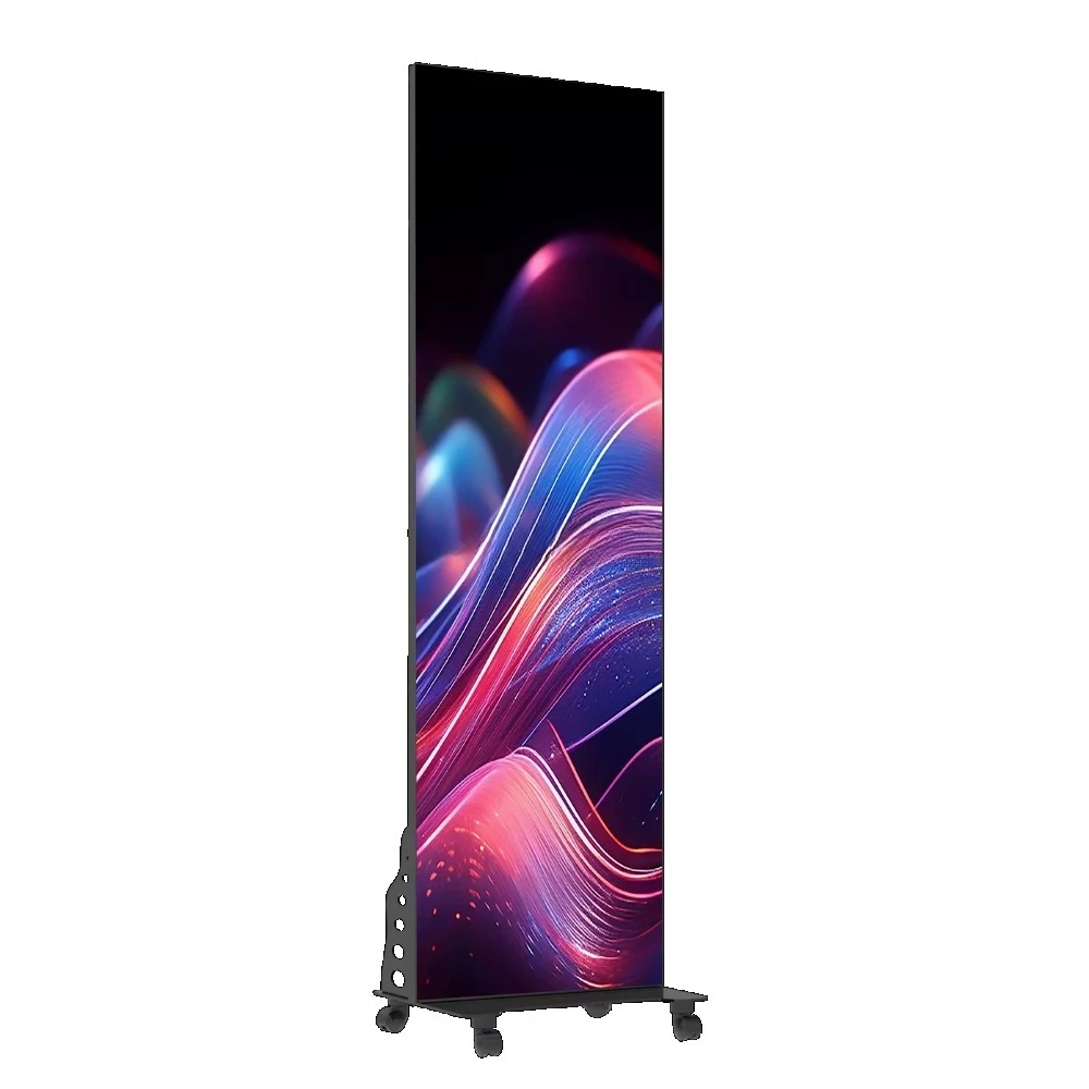 Indoor full-color LED poster advertising screen 10-point infrared touch SDK function, kiosk 5-year warranty