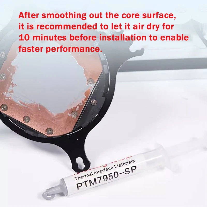 هانيويل PTM7950-SP مادة تغيير المرحلة باللصق الحراري 8.5 وات/mK تبريد لوحدة المعالجة المركزية عند ارتداد التشغيل ومحطة قاعدة 5G أو أجهزة الكمبيوتر المحمولة.