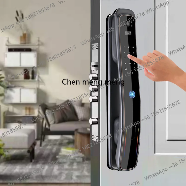 Facial recognition smart lock Automatic electronic password Fingerprint door lock