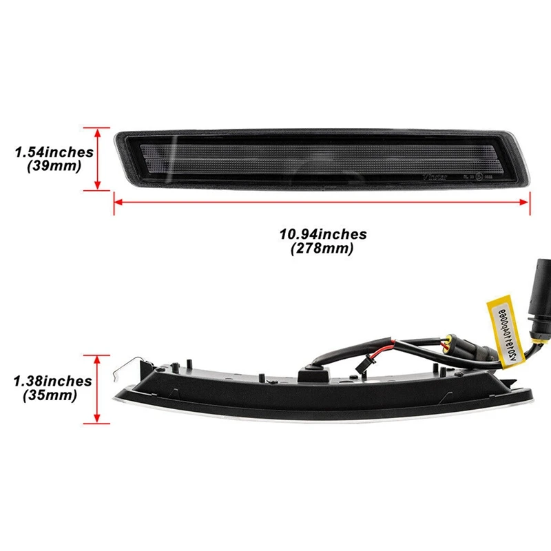 Clear LED Turn Signal DRL Daytime Running Light With Amber Turn Signal Lights For VW Beetle 2006-2010 Car Parts Supplies