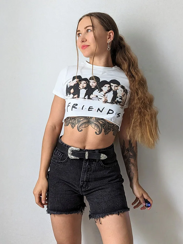 Summer High Waist Casual Loose Jean Shorts for Women Denim Short Femme Streamgirl Blue Women's Denim Shorts