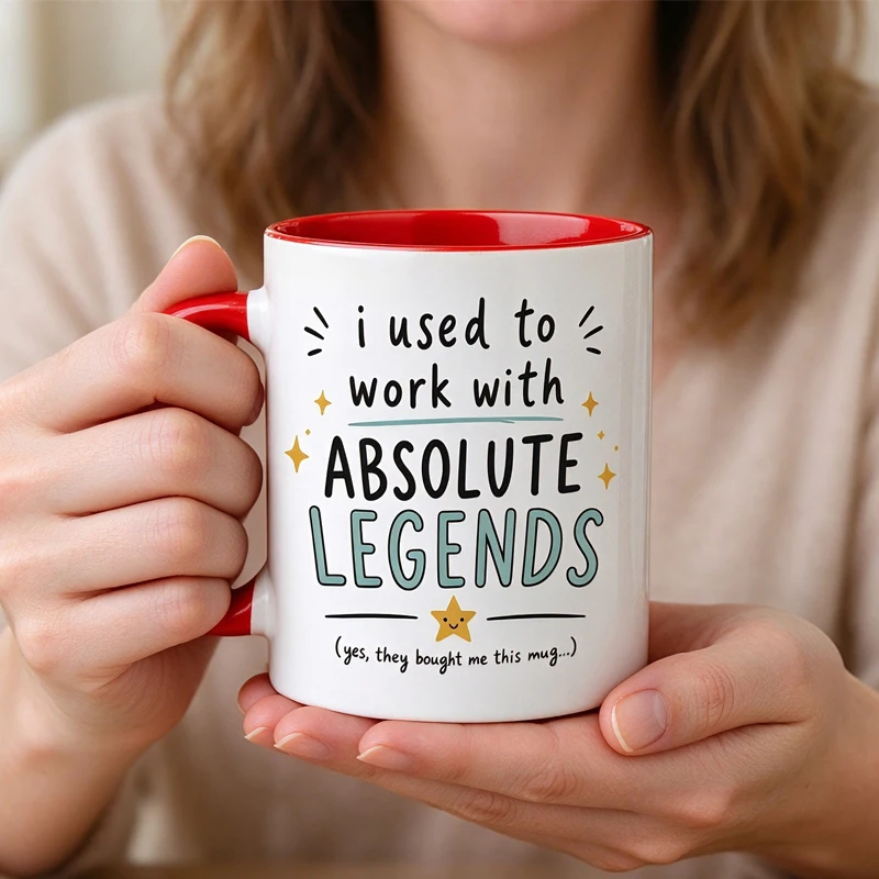 I’ve worked with a bunch of absolute legends! This fun mug makes a great farewell gift for colleagues, coworkers, or friends.