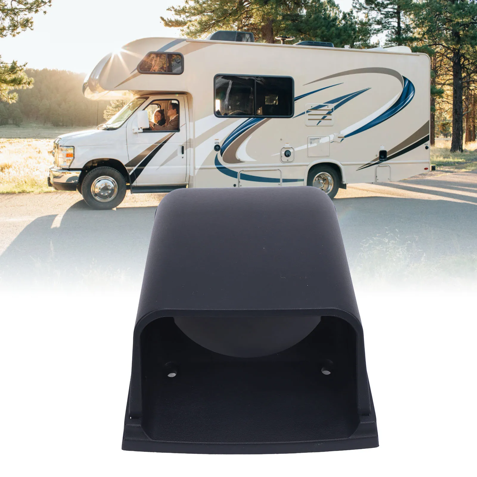 

Marine Exhaust Cowl Ventilator Boat Exhaust Vent Cowl Cover Stylish Look 3in Easy Installation Sturdy for Yacht