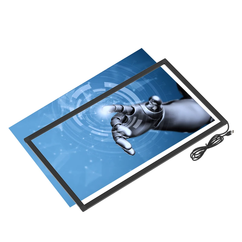 

GreenTouch 65 Inch IR Multi Touch Panel USB Interface Open-Frame Infrared Touch Screen Overlay for Interactive Applications