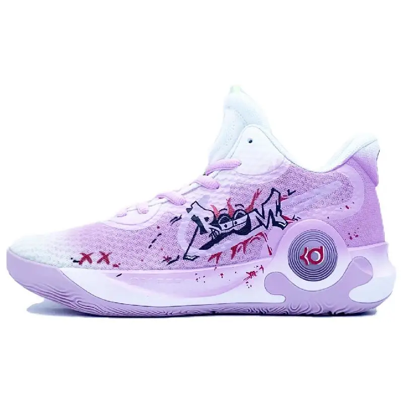 

【Customize】Nike KD Trey 5 IX Vintage Basketball Shoes Unisex Mid-top Purple Sneakers shoes DJ6922-100