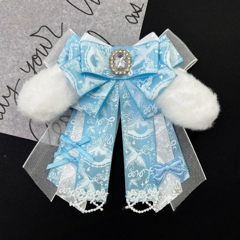 

Оригинальный DIY Поддержка Каратная Палочка Бабочка Подвеска Плюшевые Кроличьи Уши Аниме Повязка На Голову Рубашка Банкетная Одежда Галстук-Бабочка Аксессуары