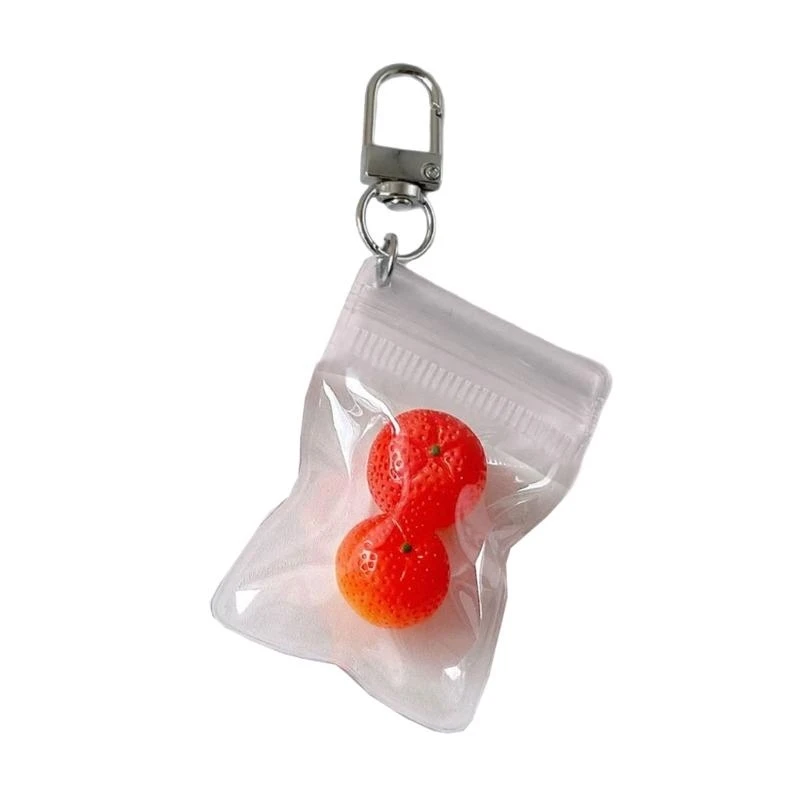 95AB Happy Keychain Feminine Phone Pendant Summer Look Strong Alloy Accessory