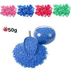 50g/bag of wax injection jewelry Mold making Wax molding materials Jewelry casting Melting wax Wax beads made by DIY process