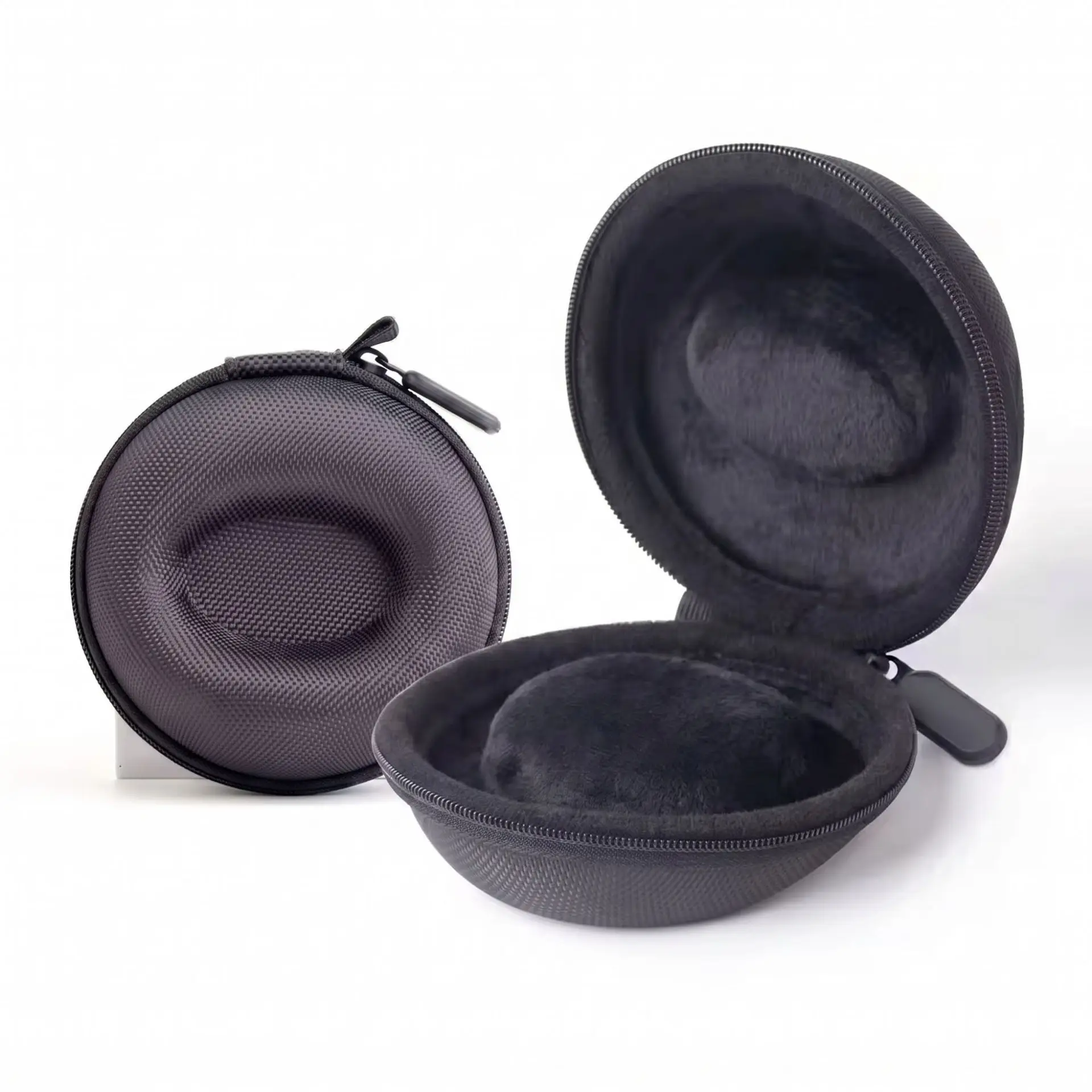 Tragbare EVA-Einzeluhren-Reisetasche Uhrenaufbewahrungsbox Uhrenhalter Wasserdicht für Smartwatches Reißverschluss-Etui