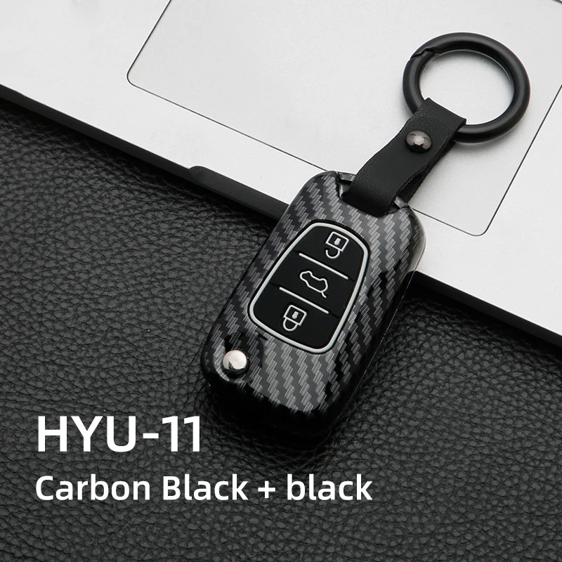 Carbon Car Remote Key Case Cover For Kia Cadenza K7 Carens Borrego Optima Picanto Morning Proceed Shuma Mohave Opirus 2009-2014 