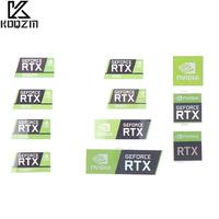 1pcs  RTX 3090TI 3080TI 3070 3060 Desktop Sticker Laptop Graphics Card Label