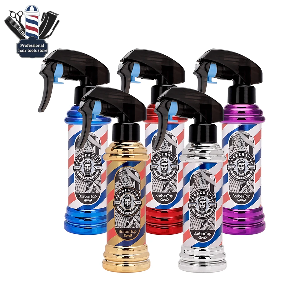 200ml Spray Bottle Barber Water Sprayer Flask Haircut Styling Empty Atomizer Pro Salon Hairdressing Tools Barbershop Accessories