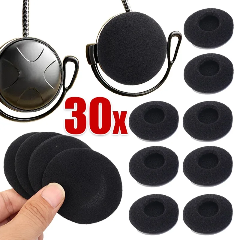 30/10PCS Headset Replacement Memory Foam Protective Sleeve Soft Sponge Headphones Covers Ear Cushions 35/45/50/55/60mm Eartips