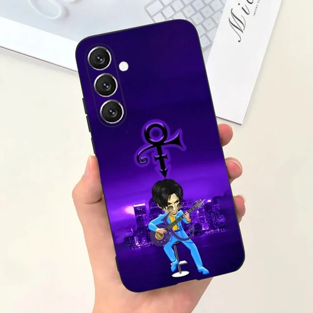 singer P-Prince Rogers Nelson   Phone Case For Samsung S21,S22 Ultra,S20,S30 plus,S22 plus,S23,S30 ultra 5G Silicone Cover