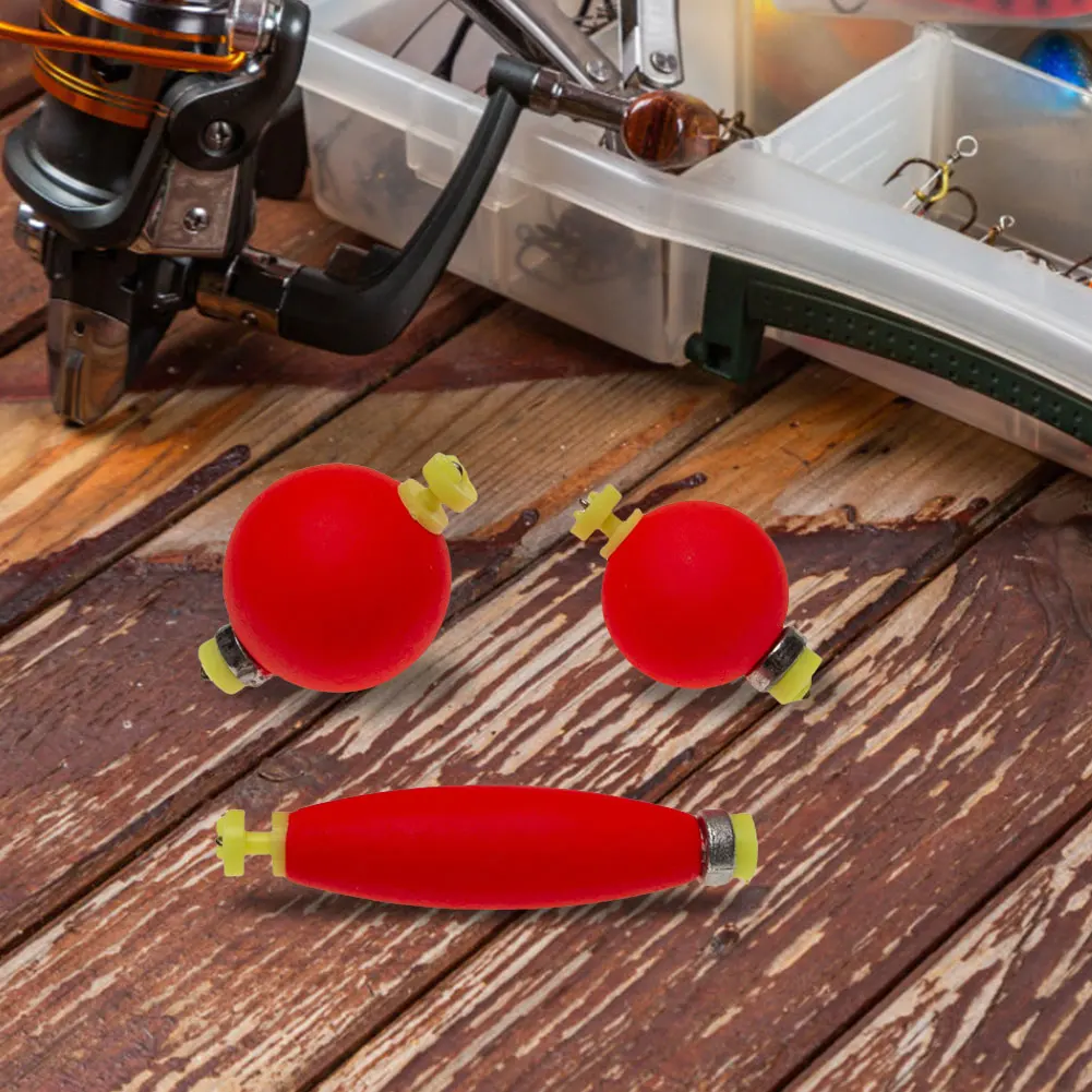 

15 PCS Fishing Floating Bobbers Fishing Floats Set Foam Fishing Floats EPS Float Ball Long Distance Casting Bait Auxiliary Tool