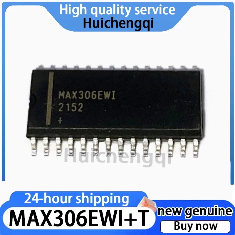 1PCS MAX306EWI+T SMT SOIC-28 High-performance, CMOS Analog Multiplexer