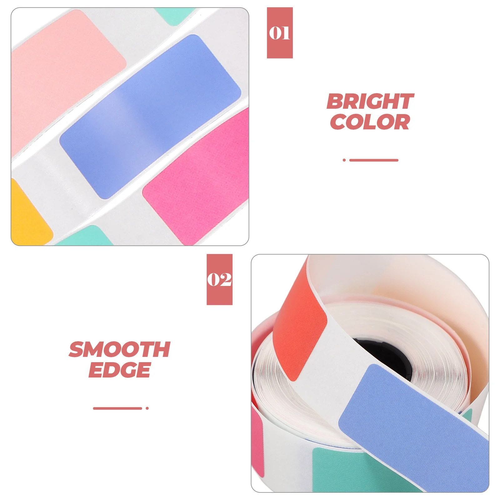 1 Roll Thermal Printers Labels Blank Self Adhesive for Parcel Address Price Sticker Labels Thermal Stickers Label Tapes