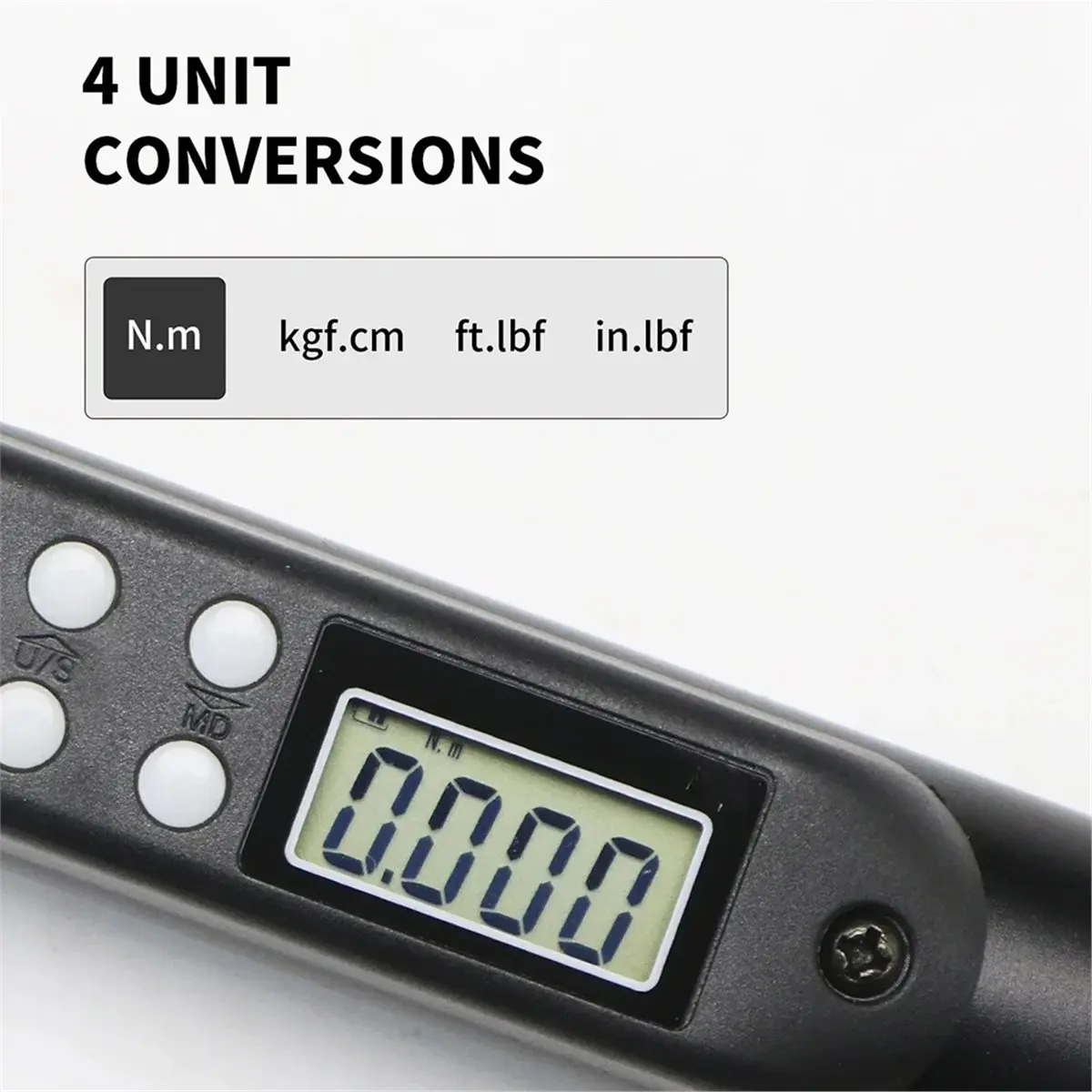 Multi-use Gear Digital Torque Screwdriver with 10 Adjustable Torque Screwdriver Wrench Set for Bicycle Repair and Installation.
