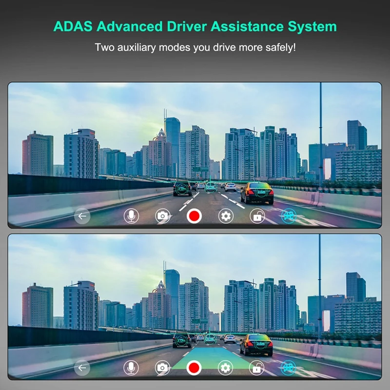 APPLIA-10.26In 4K DVR Monitor samochodowy Carplay Android Auto Dashboard ADAS Dash Cam Dual Cameras GPS Navigation WIFI FM IPS Screen