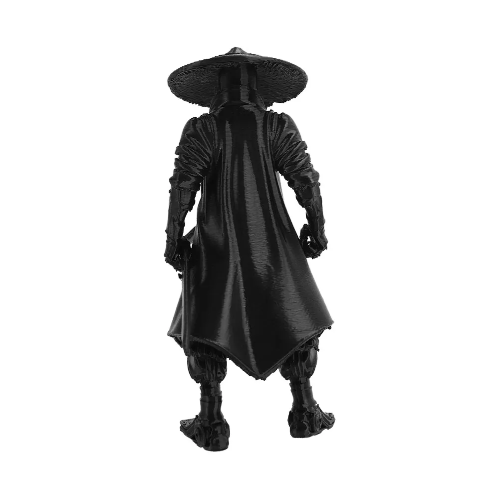 Fashion Funny Ninja Statue Decorative Model Creative 3D Printed Warrior Ornament Multi-functional