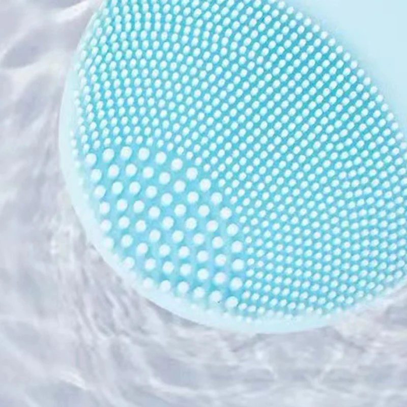 Detergente viso elettrico domestico, lavatrice impermeabile in silicone a batteria, per uomini e donne, punti neri, detergente per corno