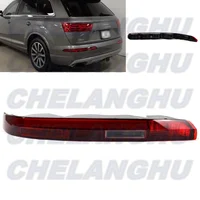 Reflector de parachoques lateral izquierdo, lámpara de luz con bombillas para Audi Q7, 2017, 2018, 2019, 2020, 2021, 2022, 2023, versión europea, 1 unidad