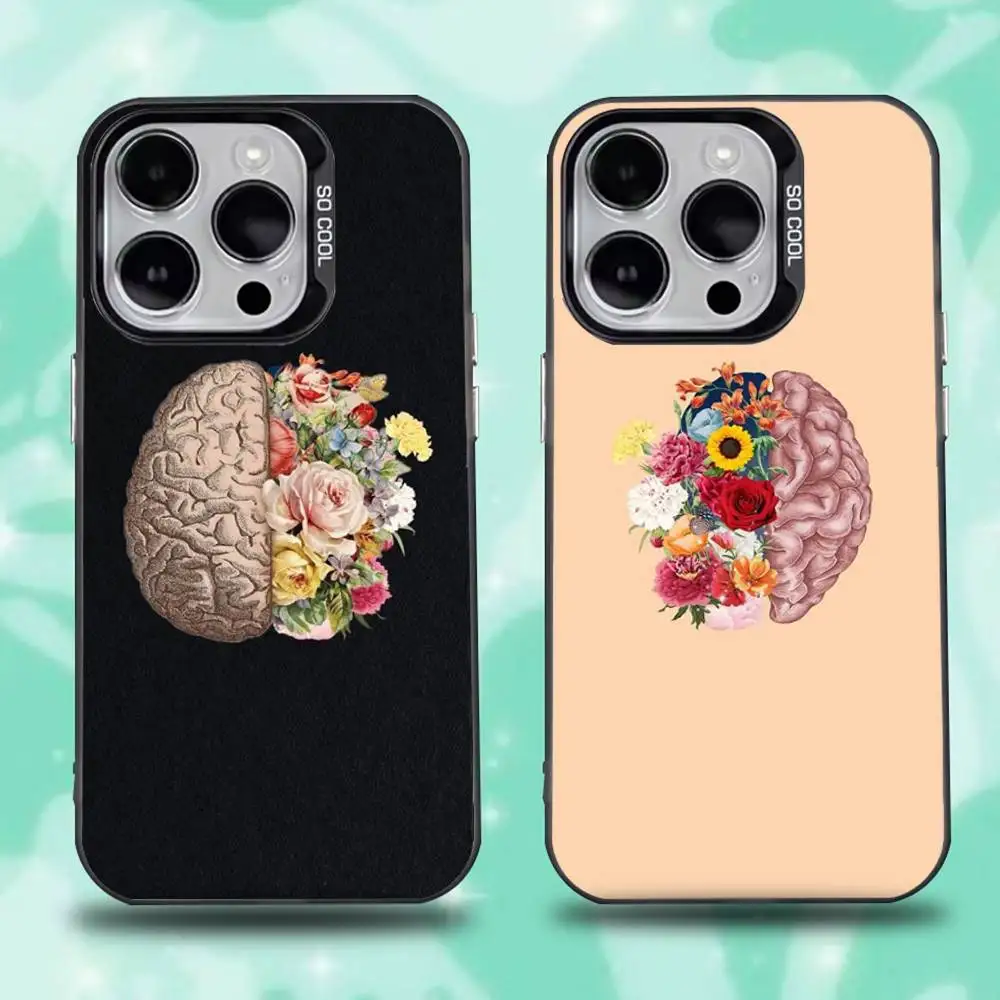 

Human Anatomy Medical Phone Case For iPhone 16,15,14,13,12,11,Pro,Max,Plus,Mini,XS,SE Anti Fall Black Matte Hard Bumper