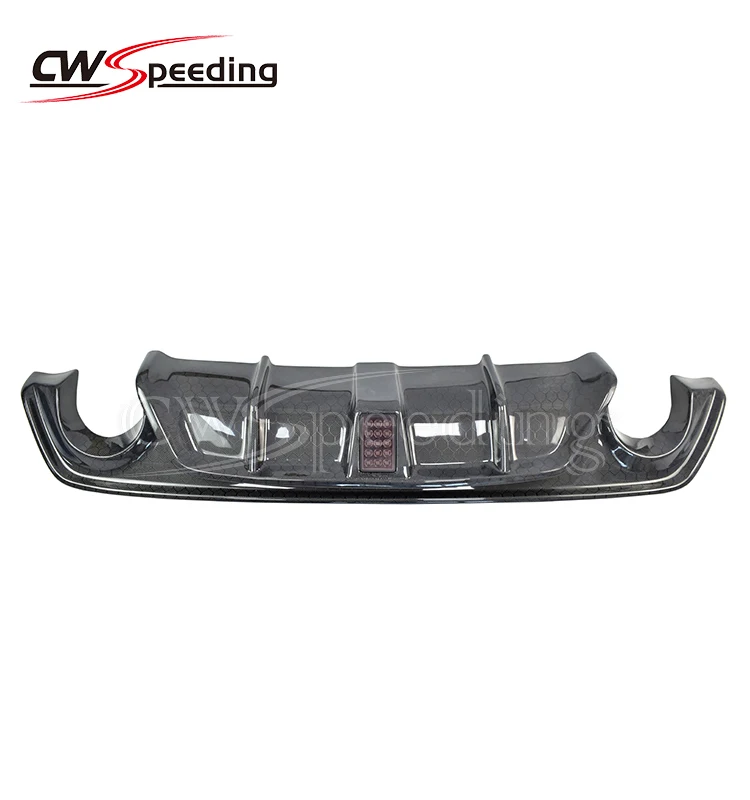 

HONEYCOMB CARBON FIBER REAR BUMPER LIP REAR DIFFUSER for 2018-2021 INFINITI Q50