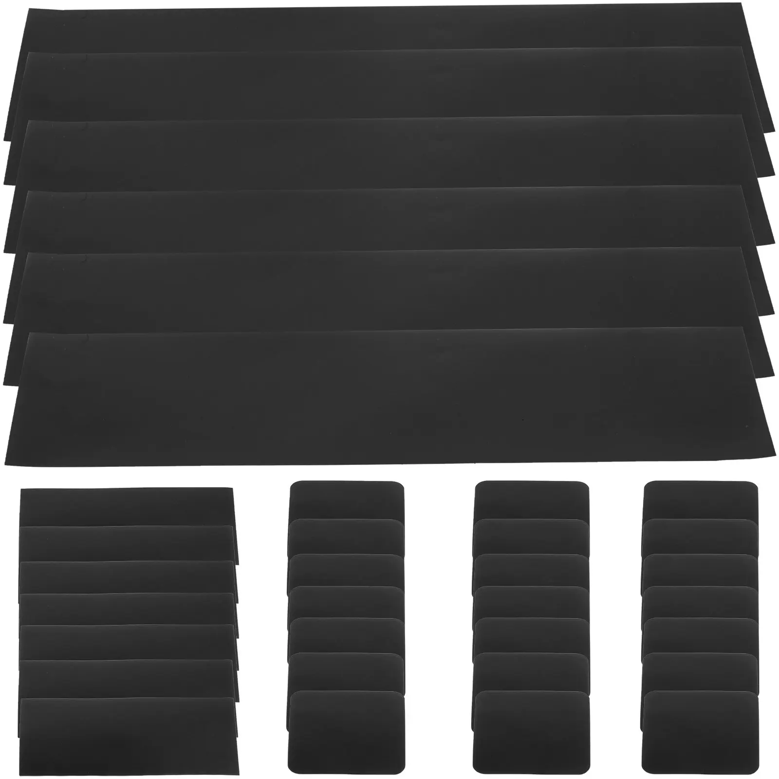 

75 шт. серебряных антикоррозийных полосок для защиты ювелирных изделий с гладкой поверхностью без заусенцев для безопасного обращения и эффективной защиты от потускнения