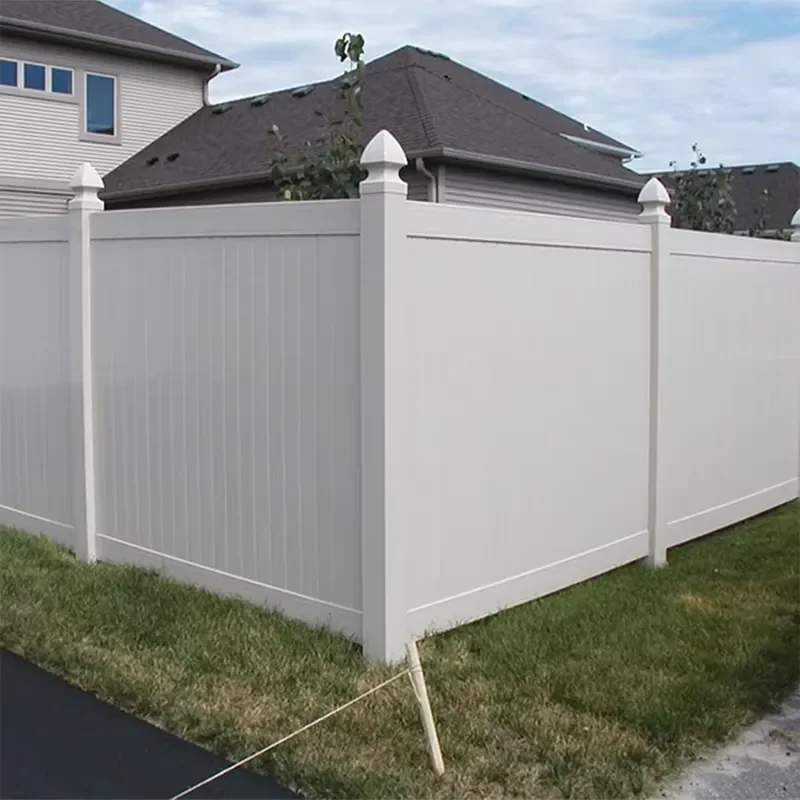 UV Resistant Weatherproof Waterproof High Strength Privacy Fence Panels Low Maintenance Outdoor Garden Yard